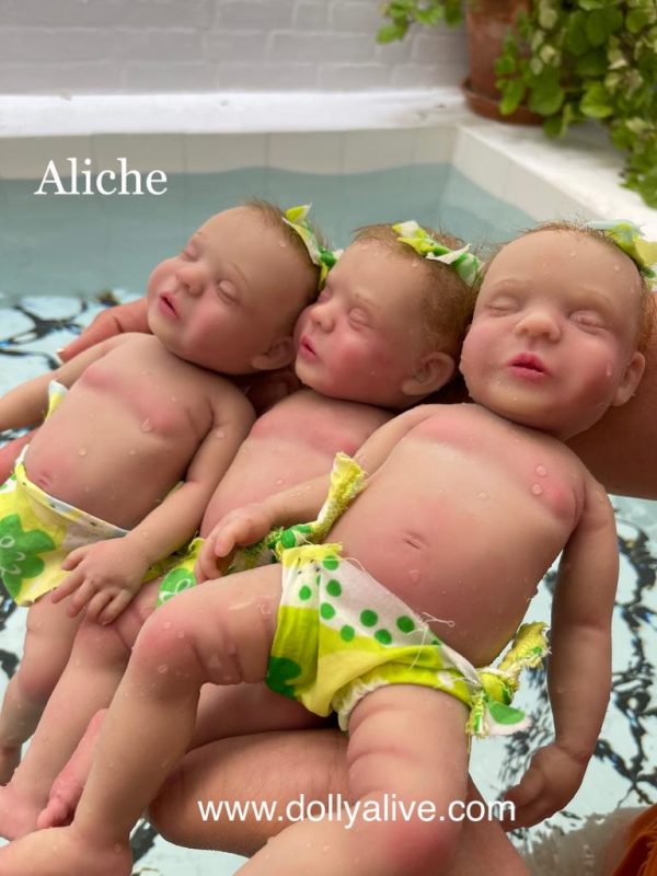 Bebés reborn dolly alive aliche kit